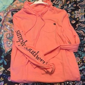 Simply southern pink hoodie